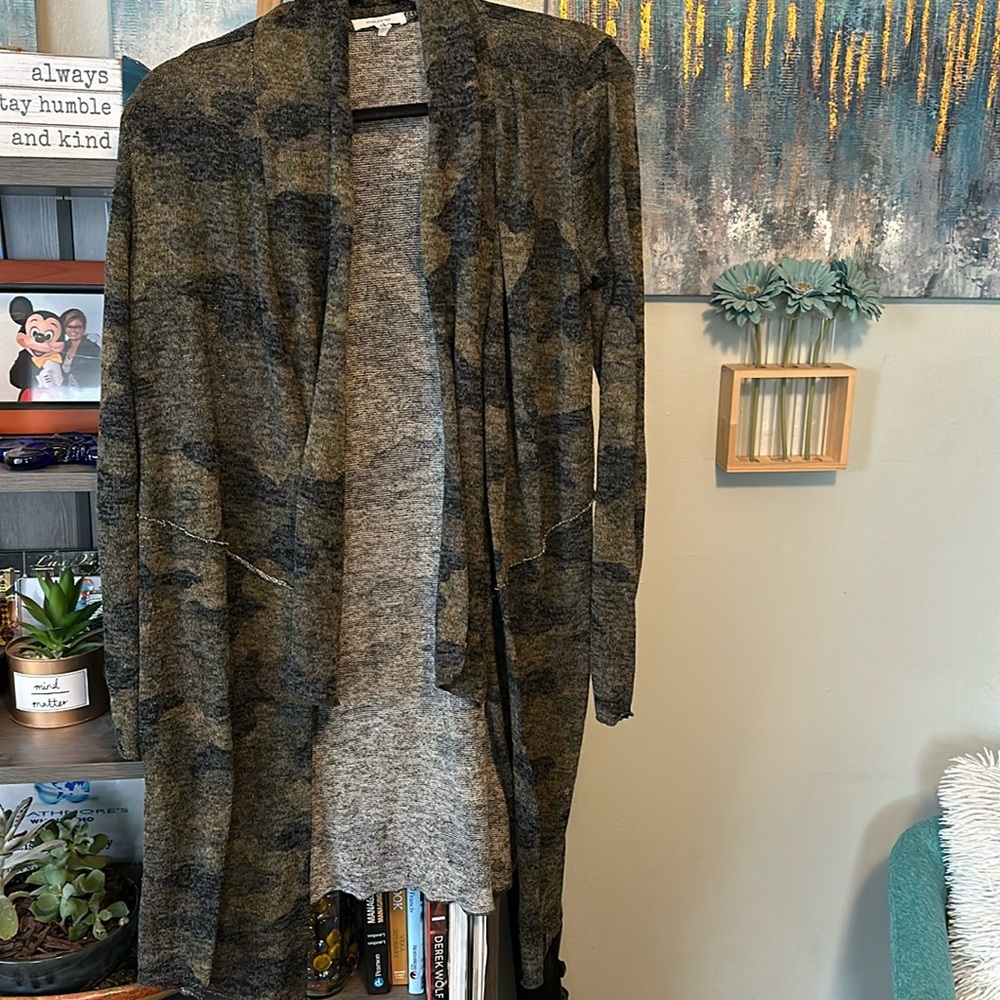 Mid length Maurice’s Camo Cardigan